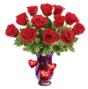 valentine rose bouquet