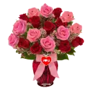 valentine rose bouquet