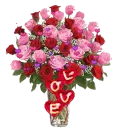 valentine rose bouquet