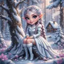 Sweet Winter 3D Elf