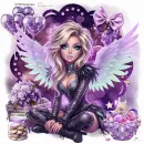 Purple Valentine Fairy