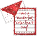 valentine card
