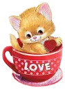 valentine kitty
