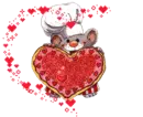 valentine mouse