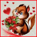 valentine squirrel