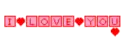 I love you