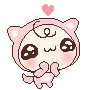 cute pink creature