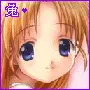 anime purple border icon
