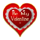 be my valentine heart