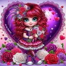 Pretty Girl #3 - Valentines Day