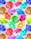 Colorful Gems Background