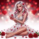 Beautiful Valentine Girl