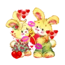 valentine rabbits