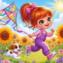 Cute springtime girl #3