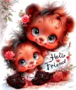 Hello Friend - Style 9