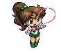 anime girl jumping the rope