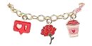 valentine charm bracelet
