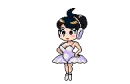 ballerina doll dancing
