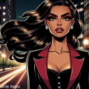 Cute comic girl #2