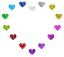 heart made of hearts