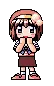 scared shaking anime girl