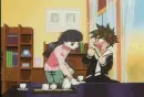 anime scene blushing boy