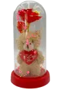 teddy bear snow globe