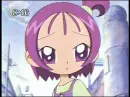 worried purple anime girl