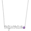 Aquarius necklace