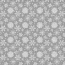 Silver Winter Snowflakes