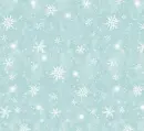 Mint Green Winter Snowflakes
