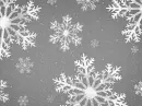 Silver Winter Snowflakes