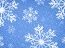 Blue Winter Snowflakes #2 