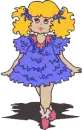 blonde doll