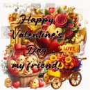 Happy Valentine's Day my friend!
