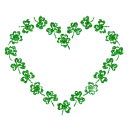shamrock  heart