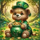 st Patrick's day bear