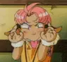 evil fingers girl
