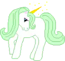 green unicorn