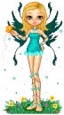 green fairy doll