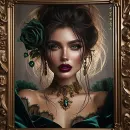 Beautiful Glam Woman