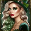 Pretty St Pats Day Girl