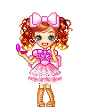 doll using makeup