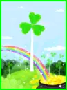 shamrocks and s rainbow