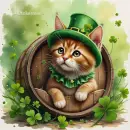 St.Patrick Cat