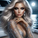 Moonlit beauty