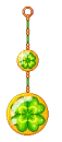 clover keychain
