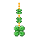 clover keychain