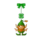 leprechaun keychain
