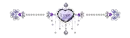 heart and diamonds